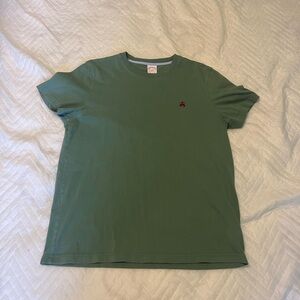 Brooks Brothers Green Short Sleeve Tee